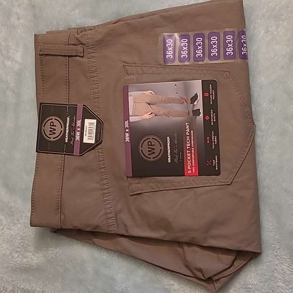 Weatherproof Other - Mens Weatherproof Men's 36x30 5 pocket